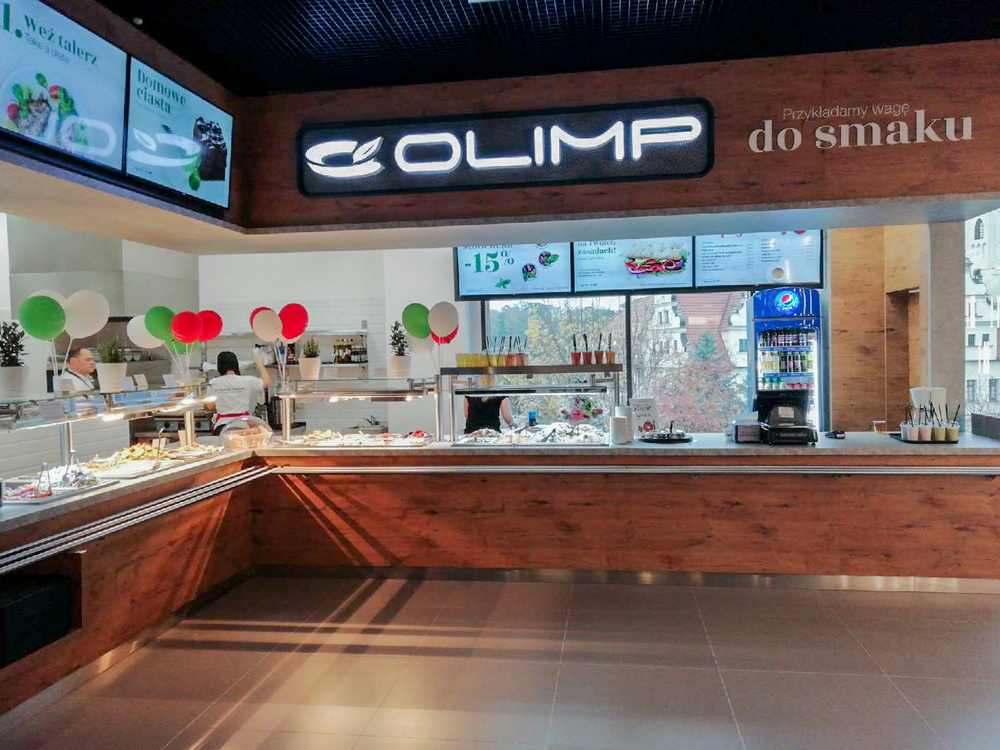Osiemdziesiąta Restauracja Olimp już otwarta!